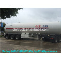 Low price 3 alxes big lpg propane tanker trailer 56000 litres à vendre